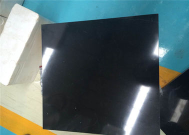 China 30x30cm Nero Marquina Marmor deckt polierte Oberfläche für Außenwand mit Ziegeln fournisseur