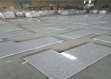China L-förmiger Granit Poliercountertop, vorfabrizierte Steincountertops L Form-Naht fournisseur
