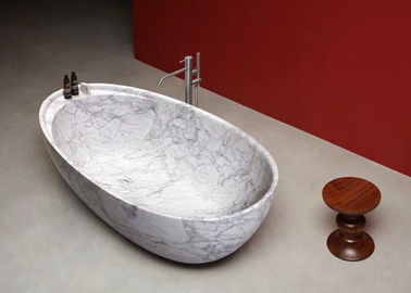 China Moderne Form-Marmor-Naturstein-Wanne kundengebundene Größen-einfache Reinigung fournisseur