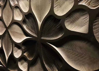 China Blume 3D adert Naturstein-Wand-Fliese, Perlen-Marmorfliesen-polierte Oberfläche fournisseur