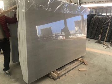 China Grauer Naturstein deckt Polier-Größe Aschenputtel-graue Marmorplatten-30X30cm mit Ziegeln fournisseur