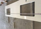 Reinweiß-weißer Quarz Countertop, vorgeschnittene Küche Countertops für doppelte Wannen-Topfdeckel fournisseur