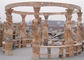 Dauerhafter dekorativer Landschaftsgestaltungsstein für Hand geschnitzte Marmorgazebos fournisseur