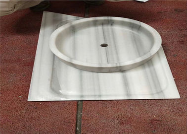 China Weißes Marmormaterial vorgeschnittene Naturstein-Wannen-Sockel-Form Marmala fournisseur