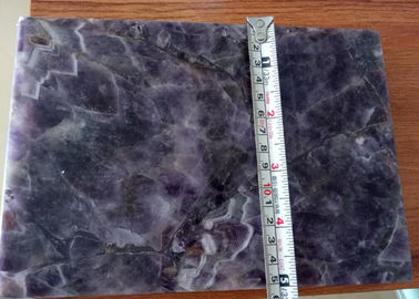 China Natürliche Amethyst-halb Edelstein-Platten für Countertop-Dekoration fournisseur
